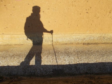 pilgrim shadow Camino
