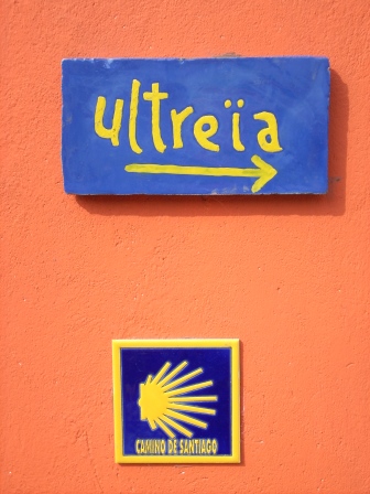 ultreia sign Camino
