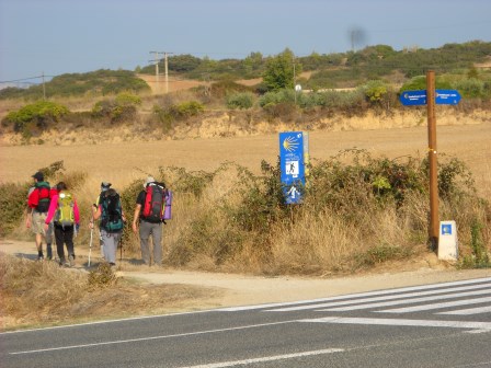 trail markers Camino