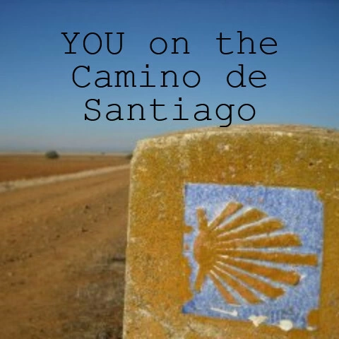 YOU on the Camino de Santiago Podcast Art