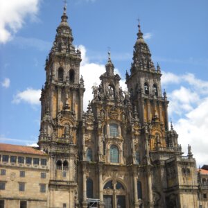 Photo of the Cathedral in Santiago de Compostela