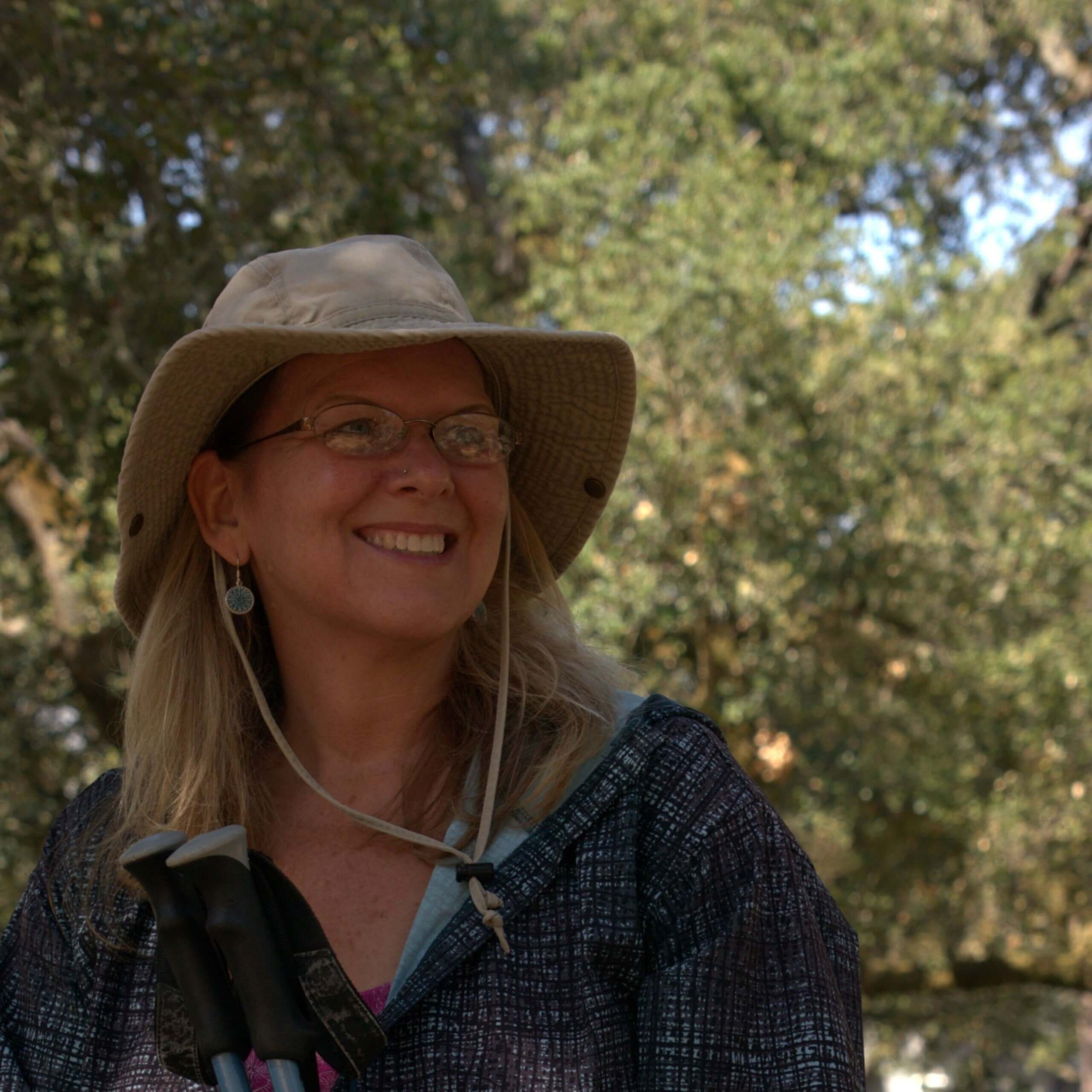 photo of Nancy Reynolds guide on the Camino de Santiago