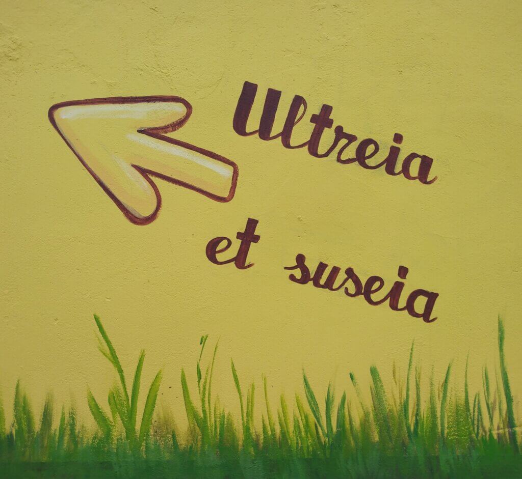 Iltreia et suseia painted on wall