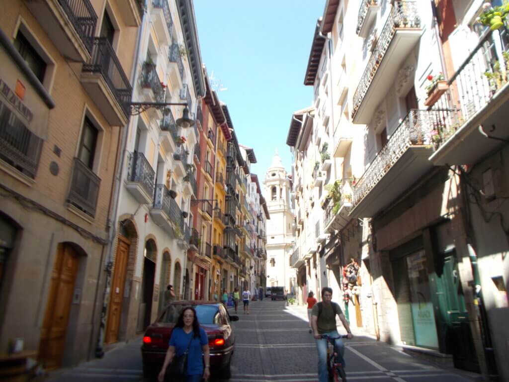 street in Pamplona